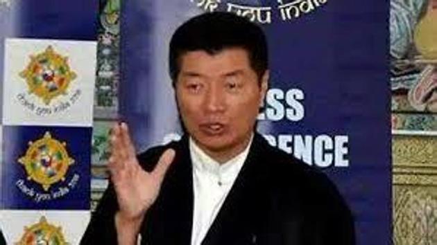 Lobsang Sangay (HT File) Lobsang Sangay (HT File)