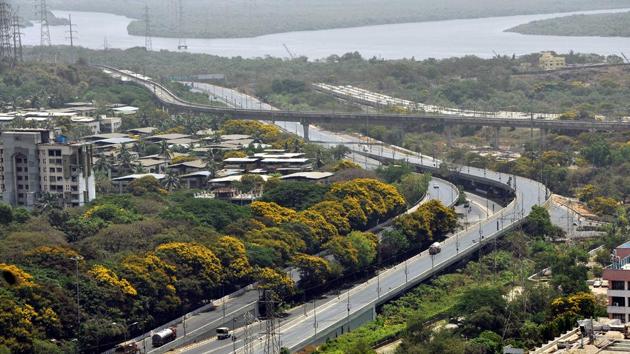 The state is looking at starting the expressway from Chirle in Raigad where the under-construction 22km sea-bridge – the Mumbai Trans Harbour Link (MTHL) – ends.(ANI file photo. Representative image) The state is looking at starting the expressway from Chirle in Raigad where the under-construction 22km sea-bridge – the Mumbai Trans Harbour Link (MTHL) – ends.(ANI file photo. Representative image)