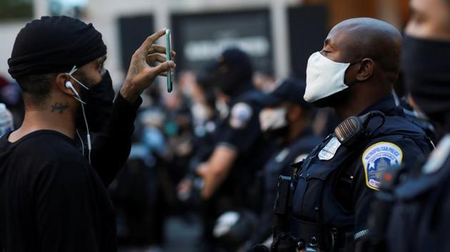 Police tweeted the shooting took place on the edge of the Capitol Hill Organized Protest (CHOP), or Capitol Hill Autonomous Zone, where demonstrators set up a police-free zone in the wake of George Floyd’s death in Minneapolis police custody.(REUTERS) Police tweeted the shooting took place on the edge of the Capitol Hill Organized Protest (CHOP), or Capitol Hill Autonomous Zone, where demonstrators set up a police-free zone in the wake of George Floyd’s death in Minneapolis police custody.(REUTERS)