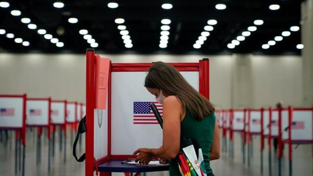 Kentucky usually has 2% of its returns come from mail ballots. This year officials expect that figure to exceed 50%, and over 400,000 mail ballots were returned by Sunday.(Reuters Photo)