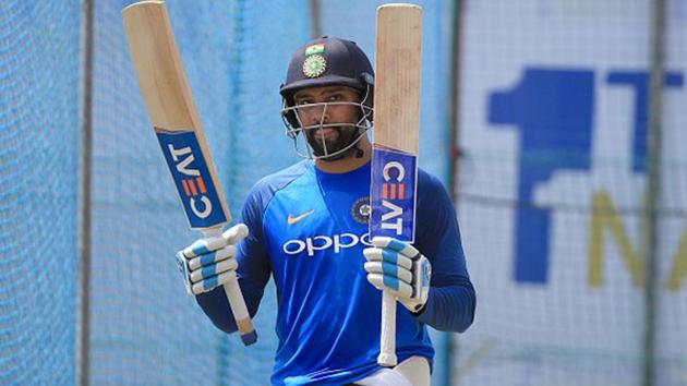 India batsman during a nets session before the lockdown. (Getty Images) India batsman during a nets session before the lockdown. (Getty Images)