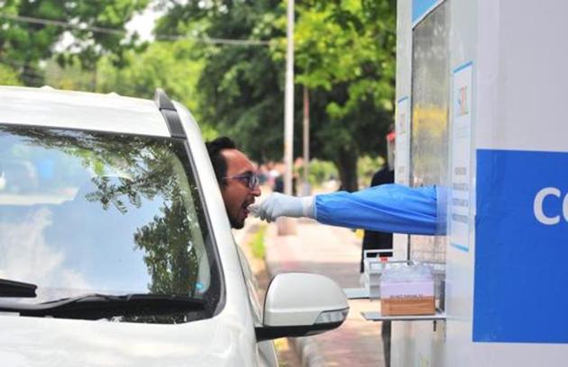Nearly 50% of the recent cases in Chandigarh comprise visitors to the city or their contacts. (HT File Photo)