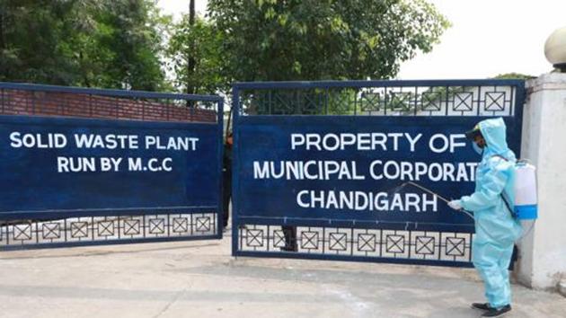 The Chandigarh municipal corporation took control of the plant on June 19. (HT File Photo)