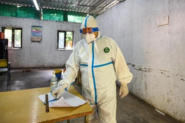 Coronavirus patients returned to the state from places like Maharashtra, Uttar Pradesh, Bihar, Haryana and Delhi-NCR. (HT PHOTO.) Coronavirus patients returned to the state from places like Maharashtra, Uttar Pradesh, Bihar, Haryana and Delhi-NCR. (HT PHOTO.)