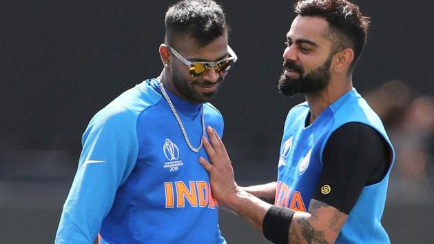 File image of Virat Kohli and Hardik Pandya.(AP)