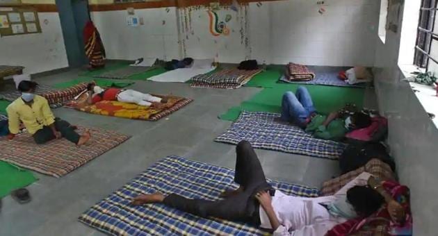 Alarm bells have started ringing in the state administration ever since 57 minors in a shelter home in neighbouring Uttar Pradesh tested positive for the virus on June 21 (Amal KS/HT file photo) Alarm bells have started ringing in the state administration ever since 57 minors in a shelter home in neighbouring Uttar Pradesh tested positive for the virus on June 21 (Amal KS/HT file photo)