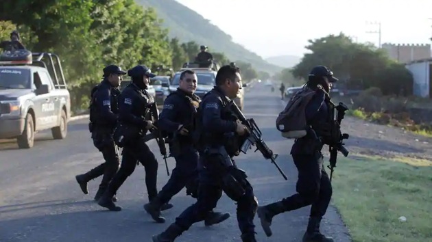 The report came as two dozen gunmen ambushed the Mexico City police chief on the capital’s most iconic boulevard, firing on his vehicle with .50-caliber sniper rifles and grenades. (Reuters (Representative image)) The report came as two dozen gunmen ambushed the Mexico City police chief on the capital’s most iconic boulevard, firing on his vehicle with .50-caliber sniper rifles and grenades. (Reuters (Representative image))