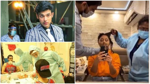 Parth Samthaan and Rashami Desai are back at work. Parth Samthaan and Rashami Desai are back at work.