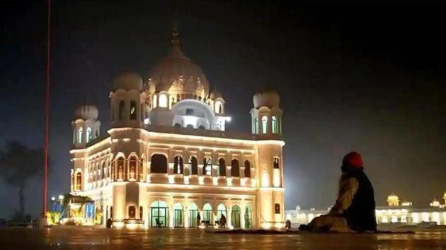 The Kartarpur Corridor, which links Dera Baba Nanak in India’s Gurdaspur to Durbar Sahib gurdwara in Pakistan, was opened on November 9 last year.(PTI photo))