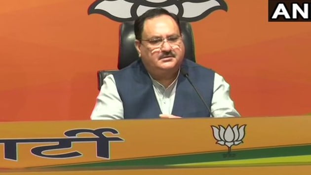 BJP chief JP Nadda (ANI) BJP chief JP Nadda (ANI)