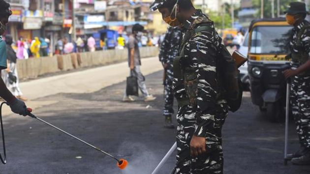 The soldier was found Covid-19 positive on Friday and he breathed his last at a Delhi hospital on Saturday, they said. (Satish Bate/HT Photo) The soldier was found Covid-19 positive on Friday and he breathed his last at a Delhi hospital on Saturday, they said. (Satish Bate/HT Photo)