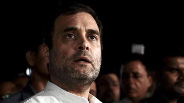 File photo: Congress leader Rahul Gandhi. (ANI) File photo: Congress leader Rahul Gandhi. (ANI)