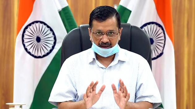 Delhi chief minister Arvind Kejriwal had said earlier in the day that Capital is following a strategy of “very aggressive testing and isolation” and conducted the highest number of Covid-19 tests in a single day on Friday.”(ANI file photo) Delhi chief minister Arvind Kejriwal had said earlier in the day that Capital is following a strategy of “very aggressive testing and isolation” and conducted the highest number of Covid-19 tests in a single day on Friday.”(ANI file photo)