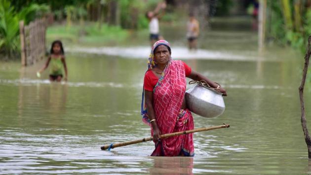 Photos: Assam flood situation worsens; 16 dead over the week ...