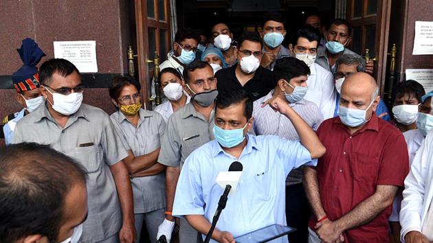 Delhi chief minister Arvind Kejriwal said Initially, people had trouble getting beds which in turn increased the number of deaths. (ANI file photo) Delhi chief minister Arvind Kejriwal said Initially, people had trouble getting beds which in turn increased the number of deaths. (ANI file photo)