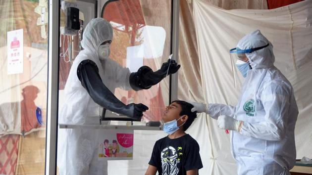 While the health survey is scheduled to be completed by July 6, several district officials still await a clear standard operating procedure (SOP). (AP) While the health survey is scheduled to be completed by July 6, several district officials still await a clear standard operating procedure (SOP). (AP)