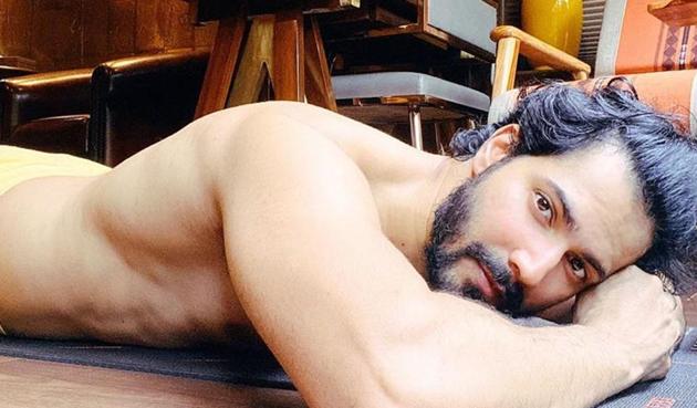 Varun Dhawan shared a shirtless photo on Instagram.
