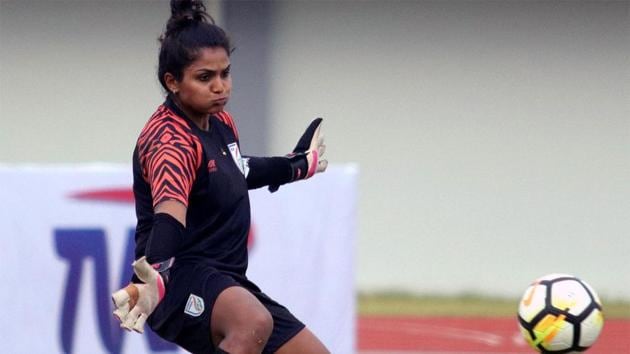 Aditi Chauhan had played in England for London-based West Ham Ladies between 2015 and 2018.(Image Courtesy: AIFF)