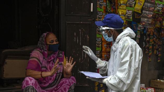 The recoveries have been more than the active Covid-19 cases since June 10 when 135,205 patients were declared cured and 133,632 people were infected with Sars-Cov-2, which causes the coronavirus disease. (Biplov Bhuyan/HT PHOTO) The recoveries have been more than the active Covid-19 cases since June 10 when 135,205 patients were declared cured and 133,632 people were infected with Sars-Cov-2, which causes the coronavirus disease. (Biplov Bhuyan/HT PHOTO)
