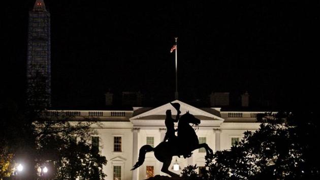 The statue of Andrew Jackson located in Lafayette Square has been the site of protests in the aftermath of George Floyd’s death while in police custody in Minneapolis.(Reuters file photo) The statue of Andrew Jackson located in Lafayette Square has been the site of protests in the aftermath of George Floyd’s death while in police custody in Minneapolis.(Reuters file photo)