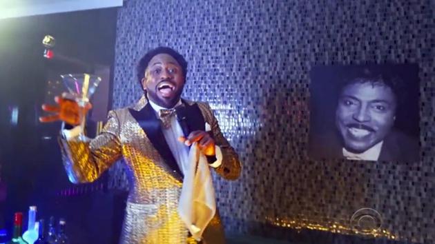 In this video grab issued Sunday, June 28, 2020, by BET, Wayne Brady performs a tribute to the late Little Richard during the BET Awards. (AP)