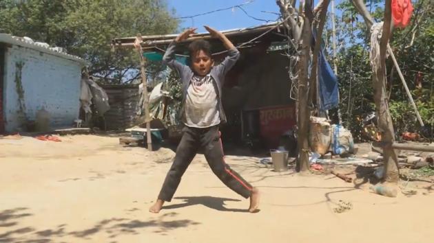 An image of the boy dancing. (YouTube/Akash Sir) An image of the boy dancing. (YouTube/Akash Sir)