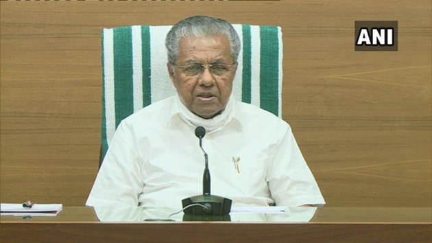 Kerala Chief Minister pinarayi Vijayn announced the launch of a house-to-house survey in Covid-19 affected areas of the state on Monday. (ANI) Kerala Chief Minister pinarayi Vijayn announced the launch of a house-to-house survey in Covid-19 affected areas of the state on Monday. (ANI)