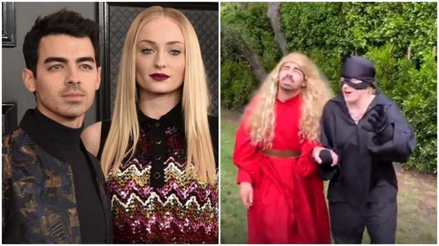 Joe Jonas plays Princess Buttercup while Sophie Turner Westley in the Quibi version of The Princess Bride.