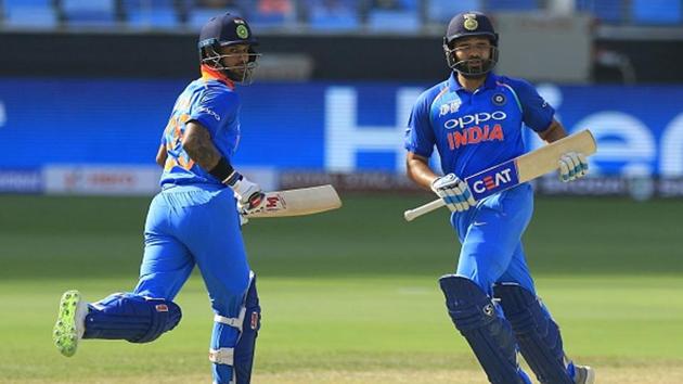 Rohit Sharma and Shikhar Dhawan are India’s second-most successful opening pair in ODIs after Sachin Tendulkar and Sourav Ganguly.(Getty Images) Rohit Sharma and Shikhar Dhawan are India’s second-most successful opening pair in ODIs after Sachin Tendulkar and Sourav Ganguly.(Getty Images)
