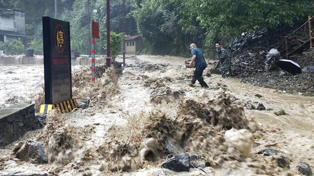 Seasonal flooding hits much of China each year, and authorities have sought to mitigate the damage through the use of dams, particularly the massive Three Gorges structure on the Yangtze. (AP file photo. Representative image) Seasonal flooding hits much of China each year, and authorities have sought to mitigate the damage through the use of dams, particularly the massive Three Gorges structure on the Yangtze. (AP file photo. Representative image)