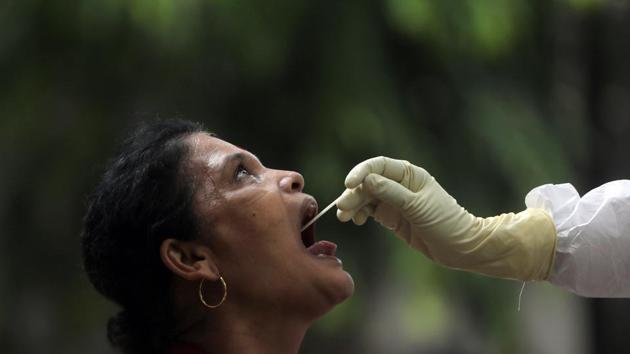 The recovery rate of patients improved marginally to 64.76 per cent from 56.67 per cent on Sunday, according to official statistics.(REUTERS) The recovery rate of patients improved marginally to 64.76 per cent from 56.67 per cent on Sunday, according to official statistics.(REUTERS)