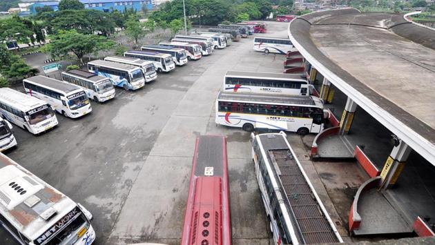 The Inter-State Bus Terminal (ISBT) wears a deserted look in Guwahati on June 29. Authorities have decided not to issue any vehicle passes even for essential services providers during the fortnight’s lockdown after observing many instances of their misuse during the nationwide lockdown that had come into effect on March 25, PTI reported. (ANI)