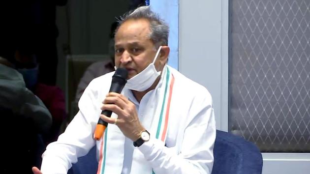 Rajasthan chief minister Ashok Gehlot said that the Prime Minister went to China four times as a Chief Mand five times as a Prime Minister and in general met the Chinese premier 18 times. (ANI Photo) Rajasthan chief minister Ashok Gehlot said that the Prime Minister went to China four times as a Chief Mand five times as a Prime Minister and in general met the Chinese premier 18 times. (ANI Photo)