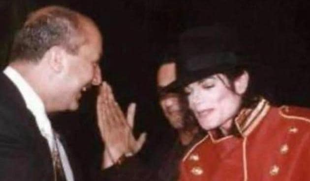 Anupam Kher met Michael Jackson during the latter’s visit to India in 1996.