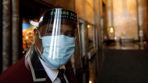The state of New York (with NYC as the epicentre) led the ‘first-wave states’ that also included New Jersey, Illinois, Massachusetts and Pennsylvania when the coronavirus first swept through the country in March. (REUTERS) The state of New York (with NYC as the epicentre) led the ‘first-wave states’ that also included New Jersey, Illinois, Massachusetts and Pennsylvania when the coronavirus first swept through the country in March. (REUTERS)