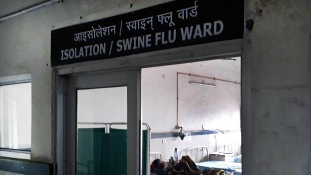 The new influenza variant has been named G4 and is genetically linked and descended from the H1N1 strain that caused a pandemic that killed thousands in 2009.(Yogendra Kumar/HT File Photo)