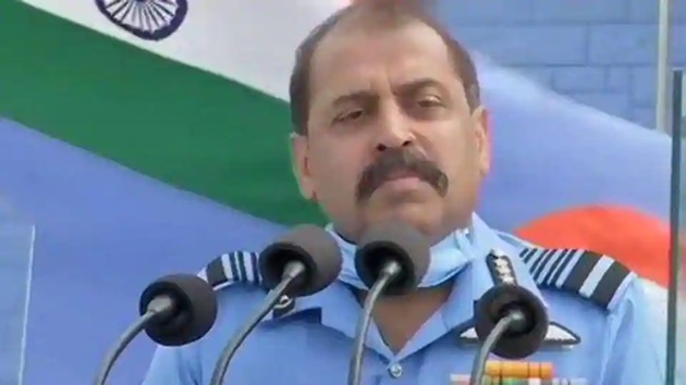 Air Chief Marshal R K S Bhadauria appreciated the operational readiness of IAF Commands and subordinate formations(ANI)