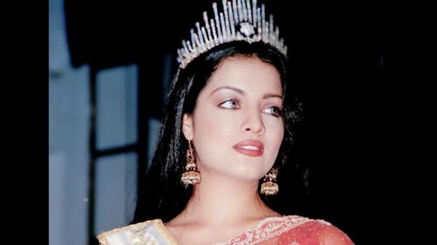 Celina Jaitly during her Miss India days.