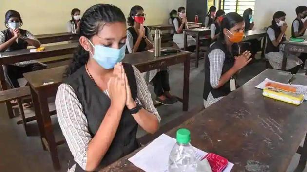 Karnataka 10th exam 2020.(HT file)
