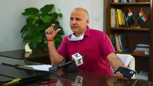Delhi Deputy CM Manish Sisodia.(HT) Delhi Deputy CM Manish Sisodia.(HT)