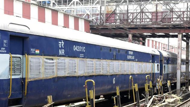 Last month, the railways had sent a missive to its zones to ensure 100 per cent punctuality in the running of 230 special trains.(HT Representative Photo/Dheeraj Dhawan)