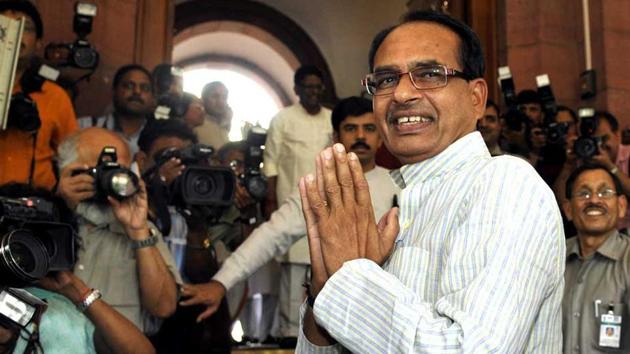 Madhya-Pradesh-chief-minister-Shivraj-Singh-Chouhan-Sonu-Mehta-HT-photo Madhya-Pradesh-chief-minister-Shivraj-Singh-Chouhan-Sonu-Mehta-HT-photo