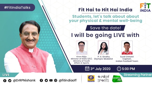 MHRD Fit Hai to Hit Hai India webinar(Twitter) MHRD Fit Hai to Hit Hai India webinar(Twitter)