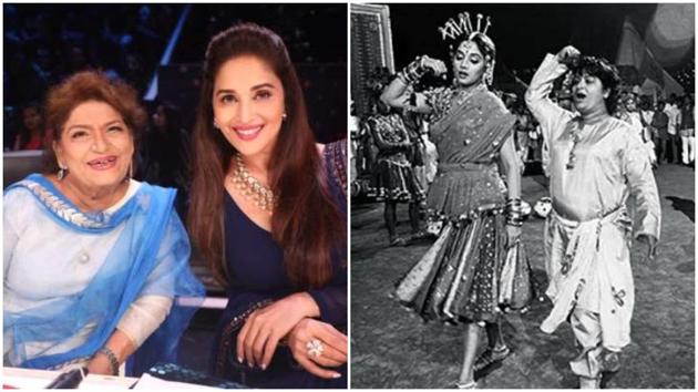 Madhuri Dixit was Saroj Khan’s favourite student.