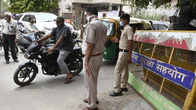 The complaint said that SFJ has been found to be indulging in activities that are prejudicial to the public order and the internal security of India. (Photo by Parveen Kumar / Hindustan Times) The complaint said that SFJ has been found to be indulging in activities that are prejudicial to the public order and the internal security of India. (Photo by Parveen Kumar / Hindustan Times)