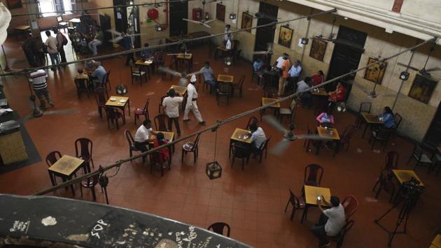 “We are starting with a limited number of food items and beverages. One may not find the cutlet for now,” said Tapan Kumar Pahari, secretary of the Indian Coffee House. (Samir Jana / HT Photo)