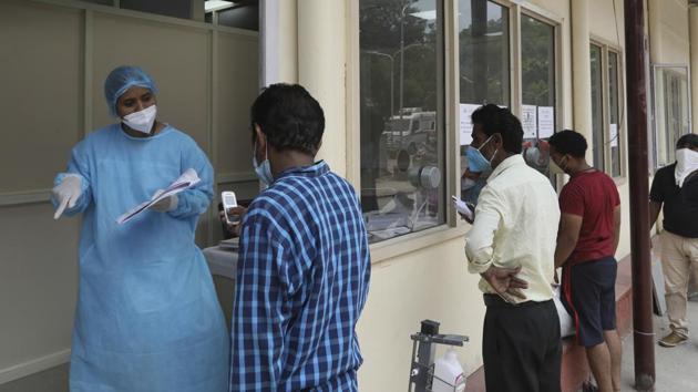 Ganjam, the Covid-19 hotspot district reported 283 cases, followed by 81 in Cuttack and 76 in Rayagada. (AP) Ganjam, the Covid-19 hotspot district reported 283 cases, followed by 81 in Cuttack and 76 in Rayagada. (AP)