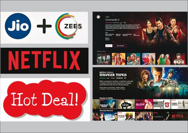 Now network, data and entertainment content come bundled in one bill