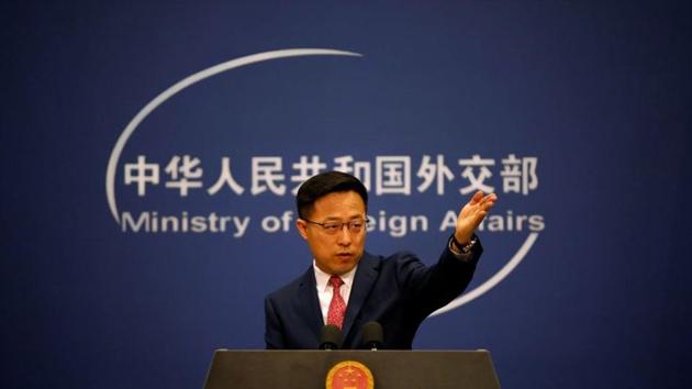 Chinese Foreign Ministry spokesman Zhao Lijian sidestepped a question about India’s security-related concerns that prompted it to ban 59, mostly Chinese mobile applications, on Monday.(Reuters file photo) Chinese Foreign Ministry spokesman Zhao Lijian sidestepped a question about India’s security-related concerns that prompted it to ban 59, mostly Chinese mobile applications, on Monday.(Reuters file photo)