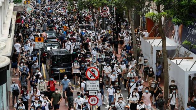 Canada expressed its “serious concern” over the passage of the national security law that will sabotage Hong Kong’s democratic tradition.(REUTERS)